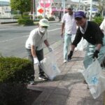 令和６年度 老人会との合同清掃を実施しました