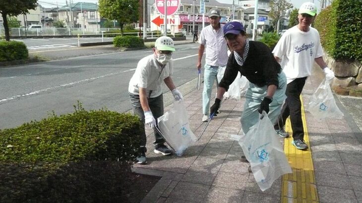 令和６年度 老人会との合同清掃