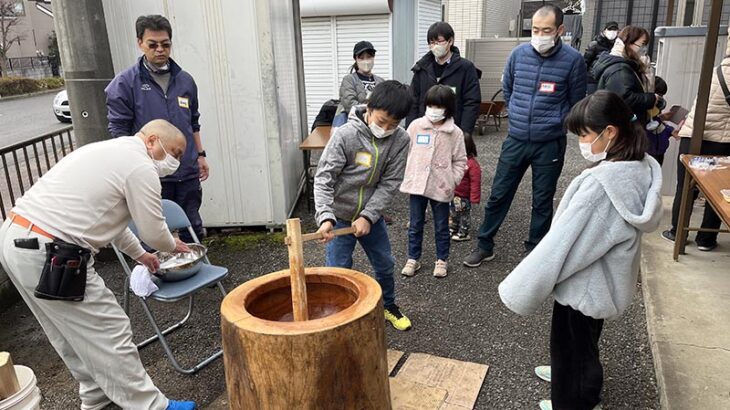 令和６年度 餅つき大会を開催しました