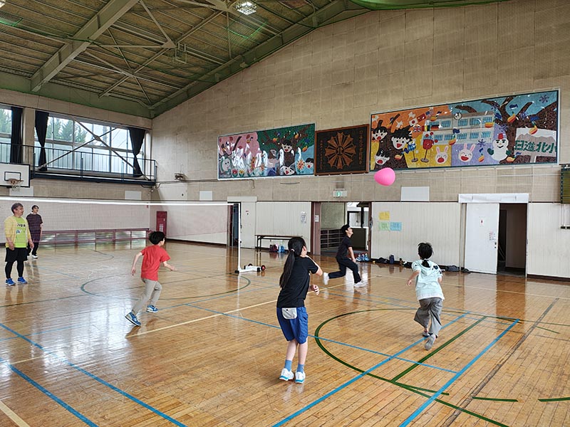 令和7年度 子供ふらばーるバレー体験