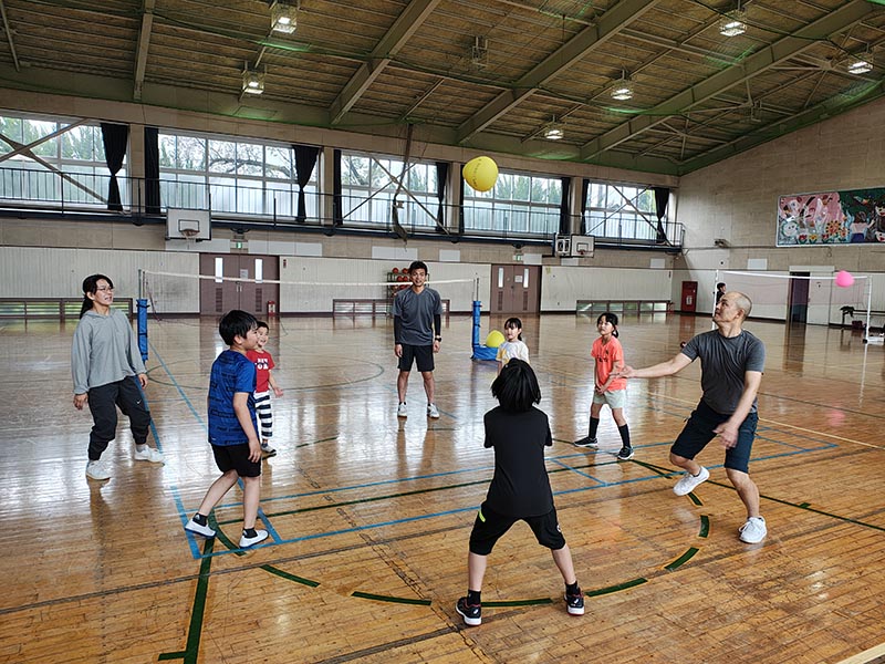 令和7年度 子供ふらばーるバレー体験