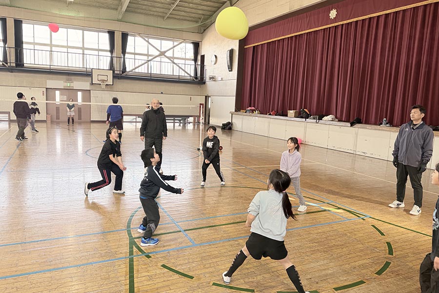 子供ふらばーるバレー体験