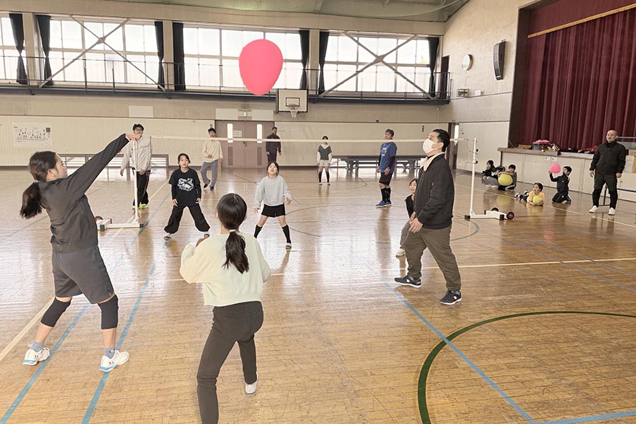 子供ふらばーるバレー体験