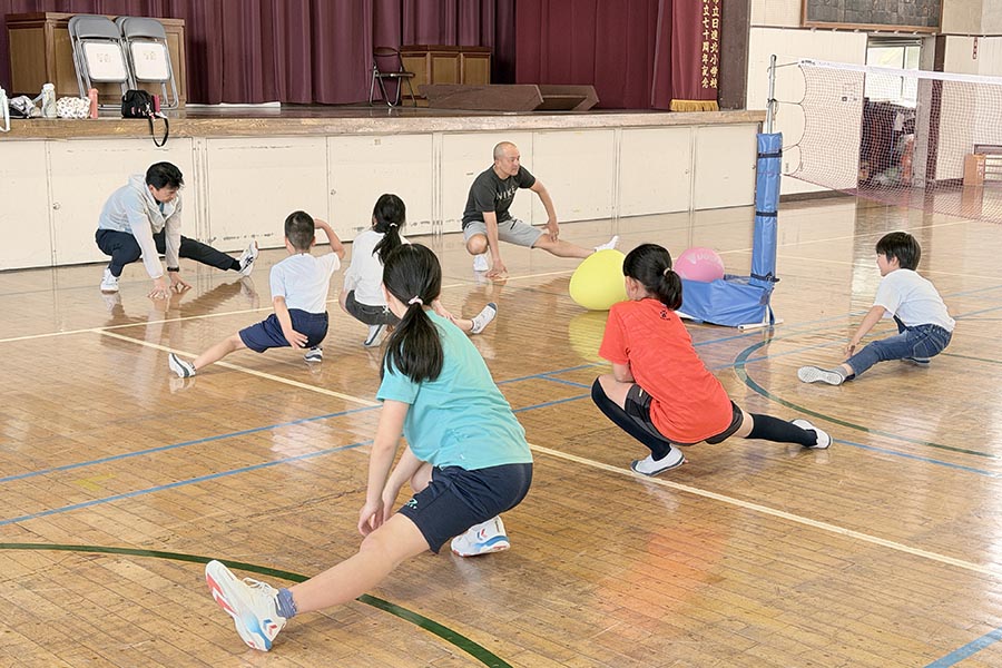 ふらばーるバレー親子体験会