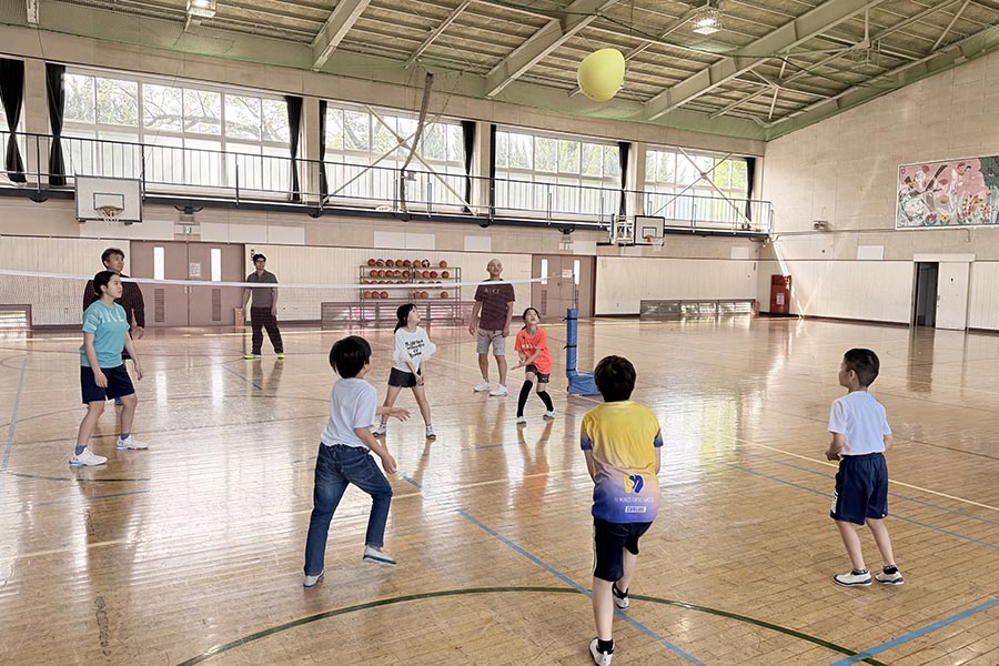 ふらばーるバレー親子体験会