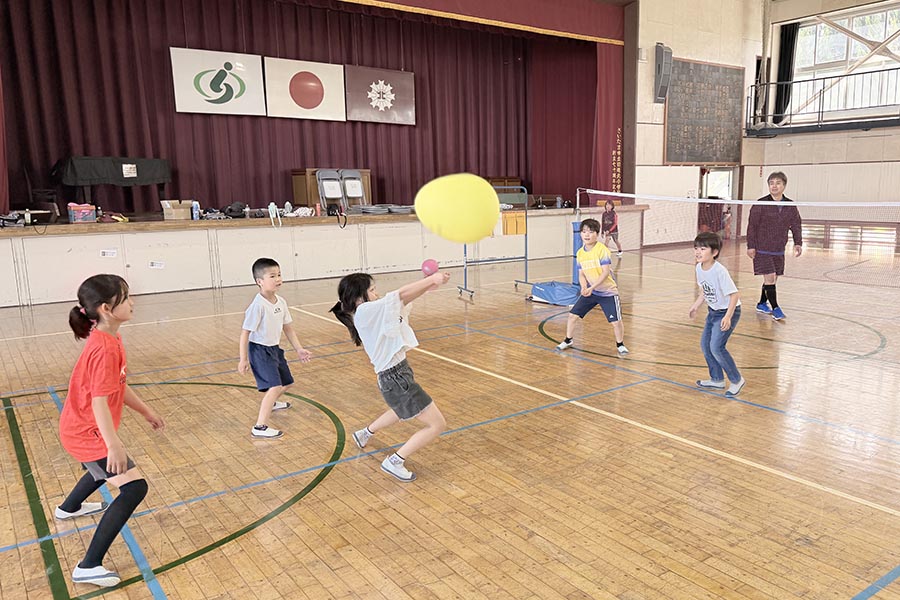 ふらばーるバレー親子体験会