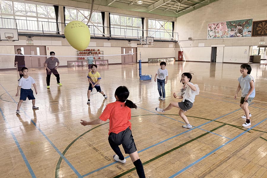 ふらばーるバレー親子体験会