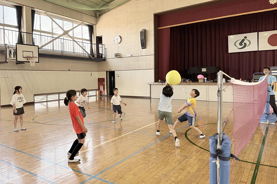ふらばーるバレー親子体験会