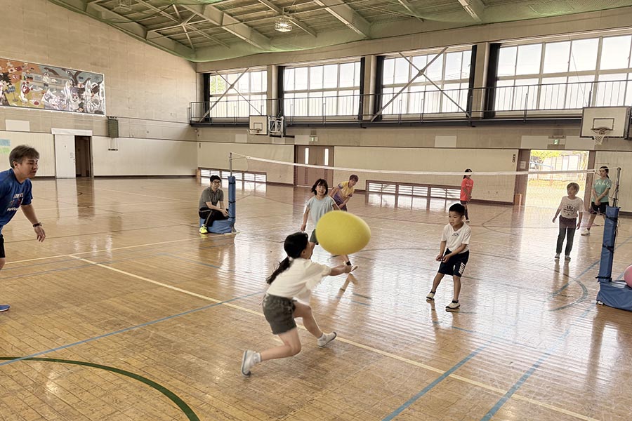 ふらばーるバレー親子体験会