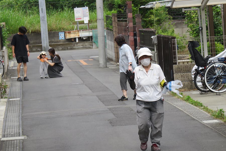 日進町３丁目自治会ゴミゼロキャンペーン