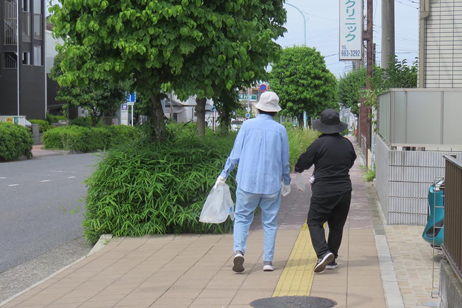 日進町３丁目自治会ゴミゼロキャンペーン