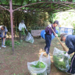 日進町３丁目 児童公園清掃