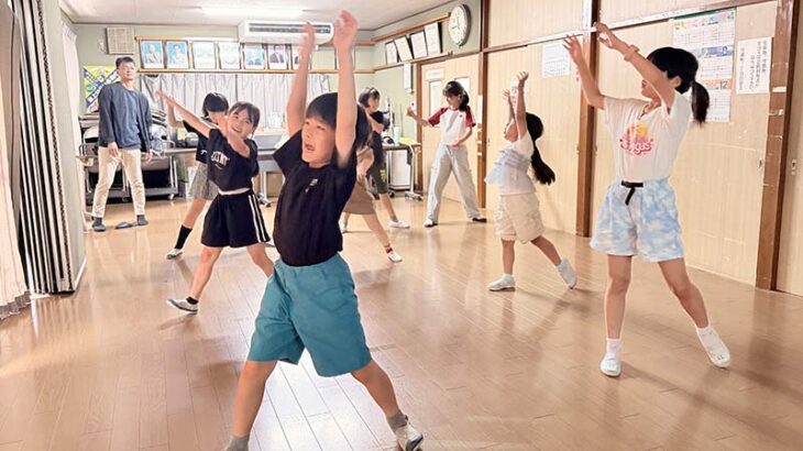 日進町３丁目自治会こども未来部　夏休みの宿題＆盆踊り練習