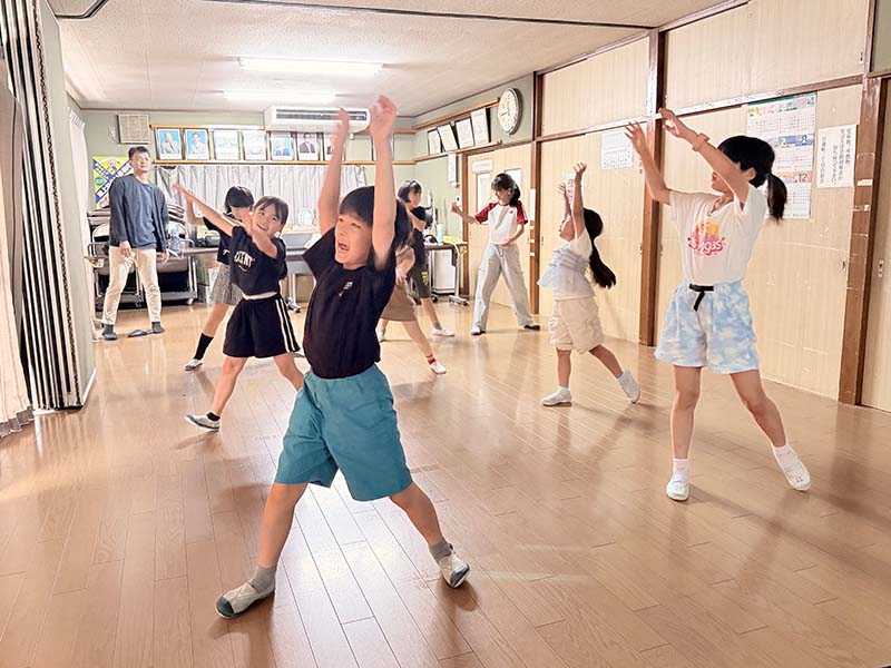 日進町3丁目自治会こども未来部 夏休みの宿題&盆踊り練習
