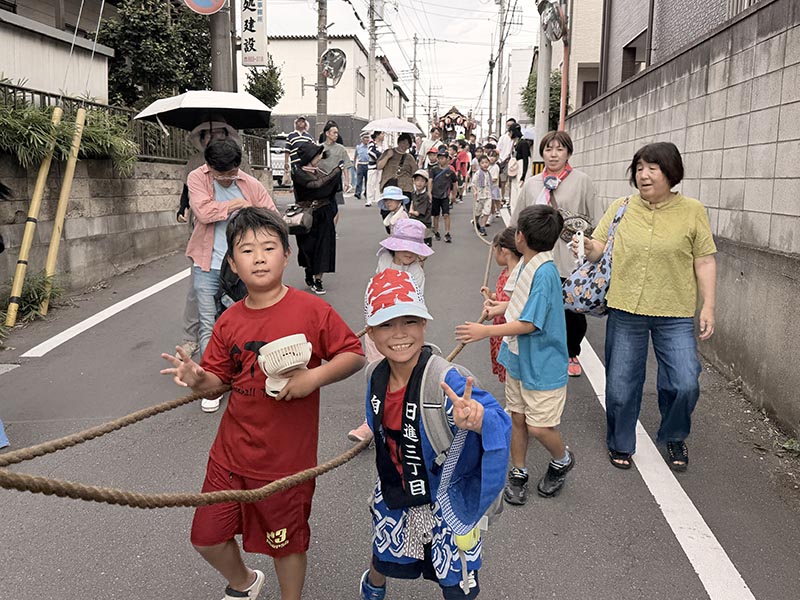 日進町3丁目自治会 町内夏祭り