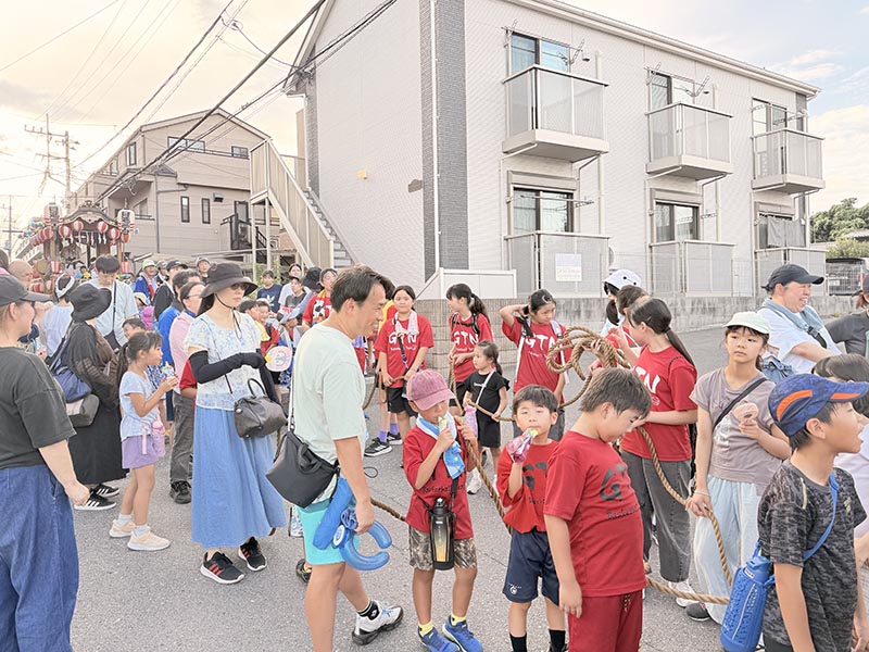 日進町3丁目自治会 町内夏祭り