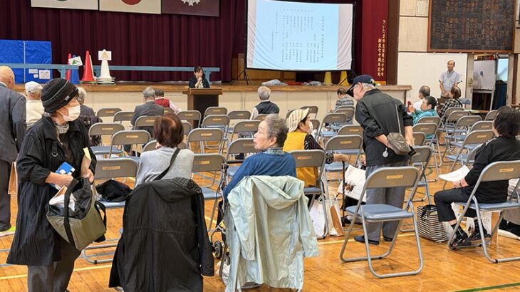 日進町３丁目自治会 敬老祝賀会